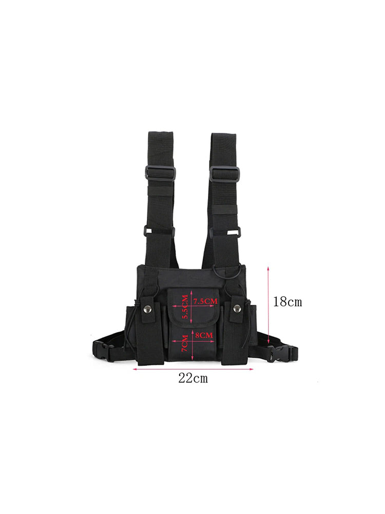 Techwear utility vest