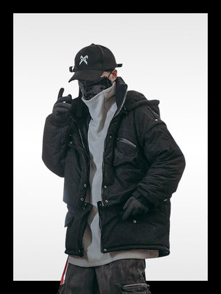 Techwear winterjacke
