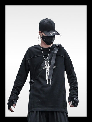 Japanischer techwear hoodie