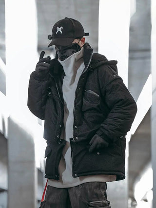 Techwear winterjacke