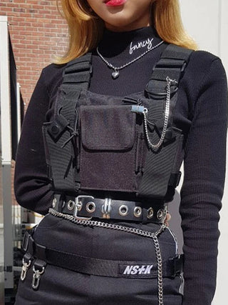 Black chest rig