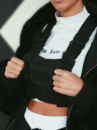 Black chest rig
