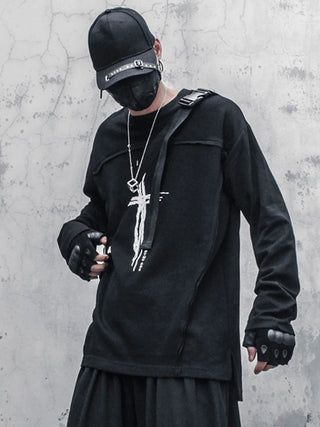 Japanischer techwear hoodie