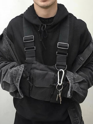 Black chest rig