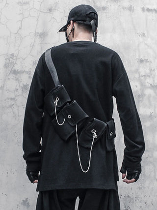 Japanischer techwear hoodie