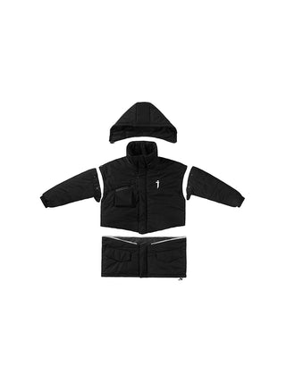 Techwear winterjacke