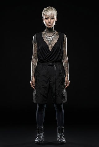 Cargo shorts techwear