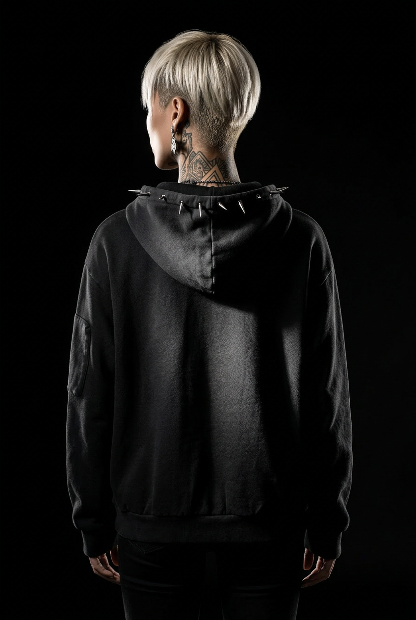 Futuristic hoodie
