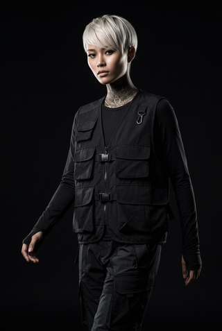 Taktische weste schwarz