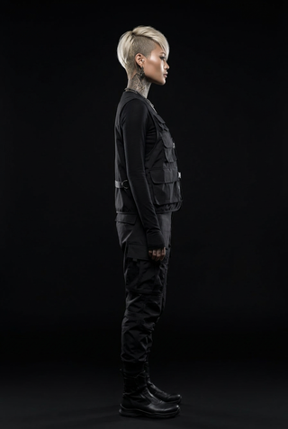 Taktische weste schwarz