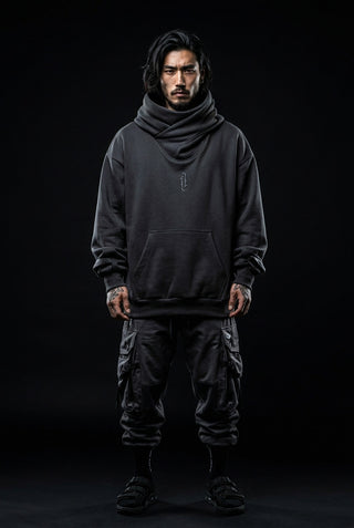 Grey techwear