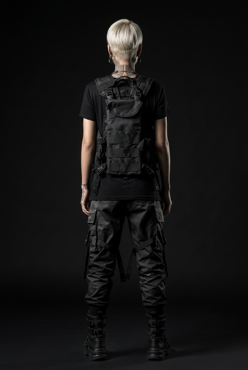 Tactical vest with holster