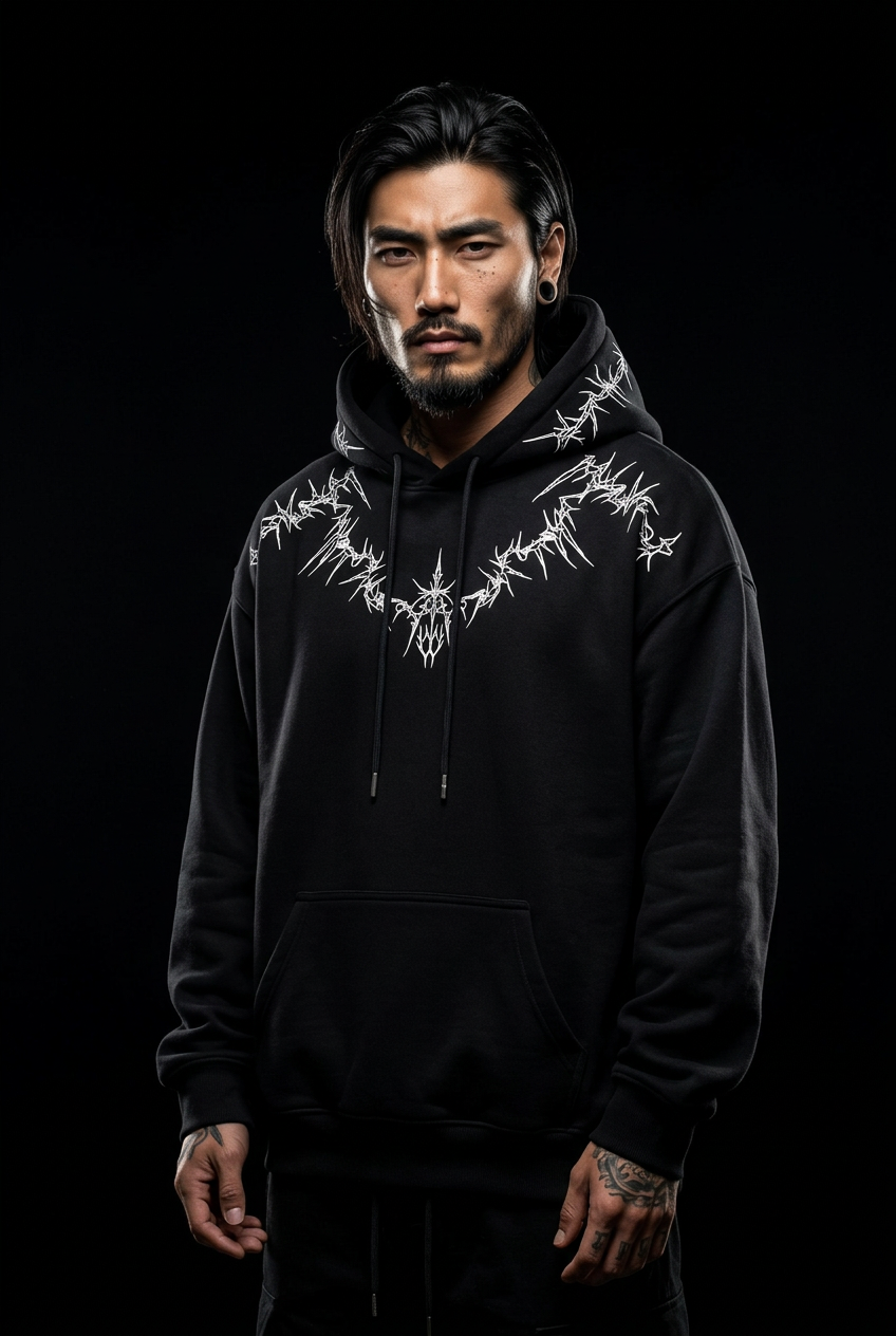 Japanischer Streetwear Hoodie