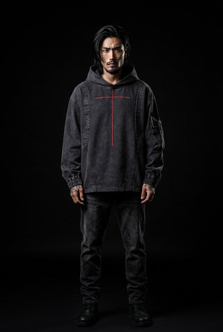 Japanischer techwear hoodie
