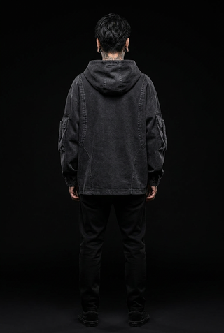 Japanischer techwear hoodie