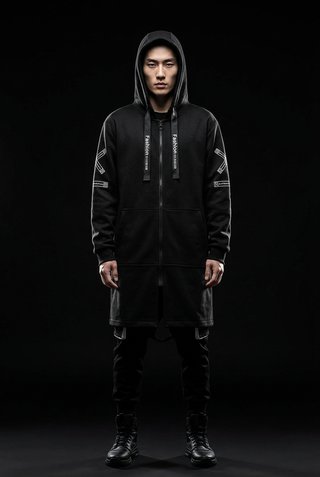 Long streetwear jacket