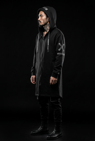 Long streetwear jacket