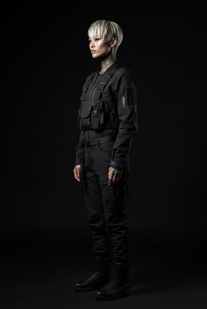 Black chest rig