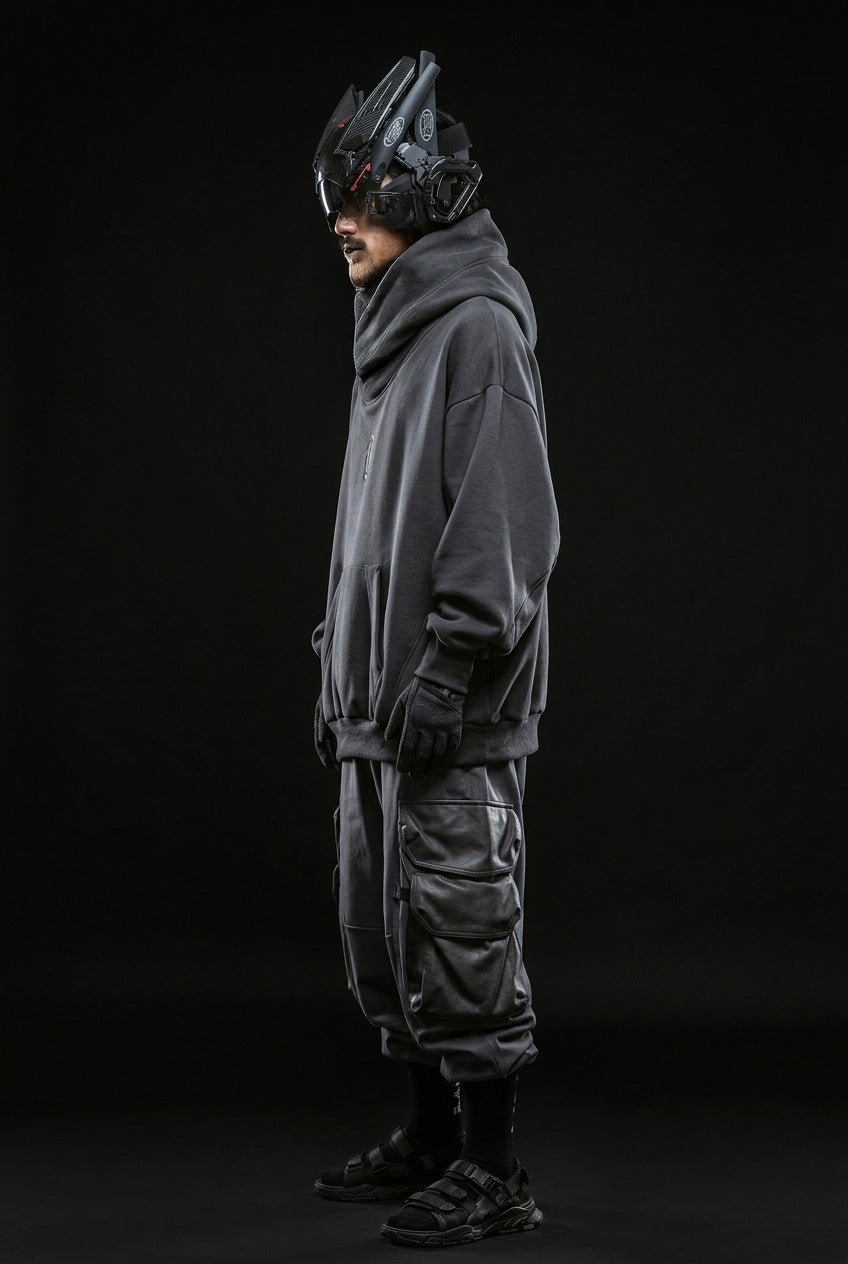 Grey techwear