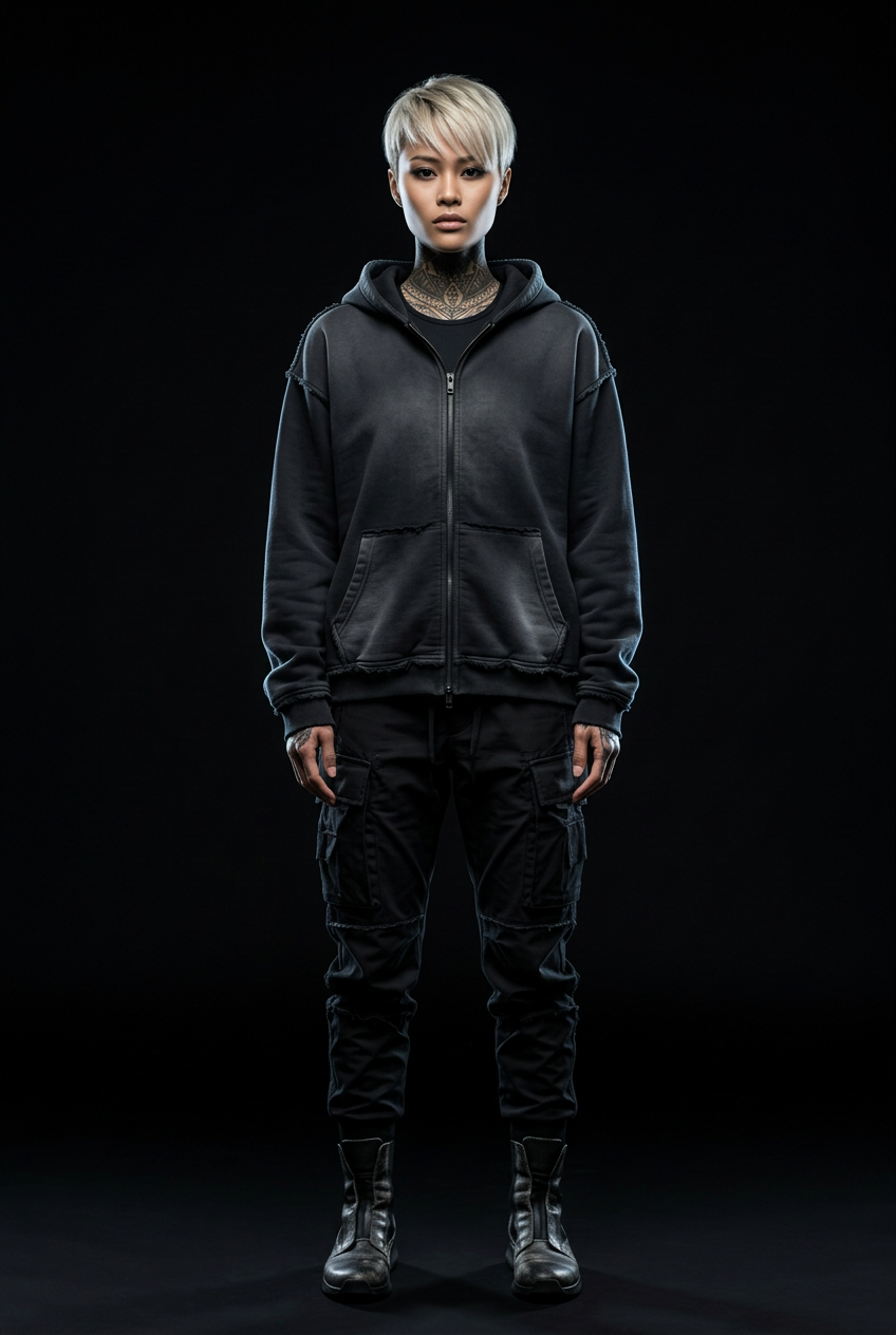 Techwear pullover