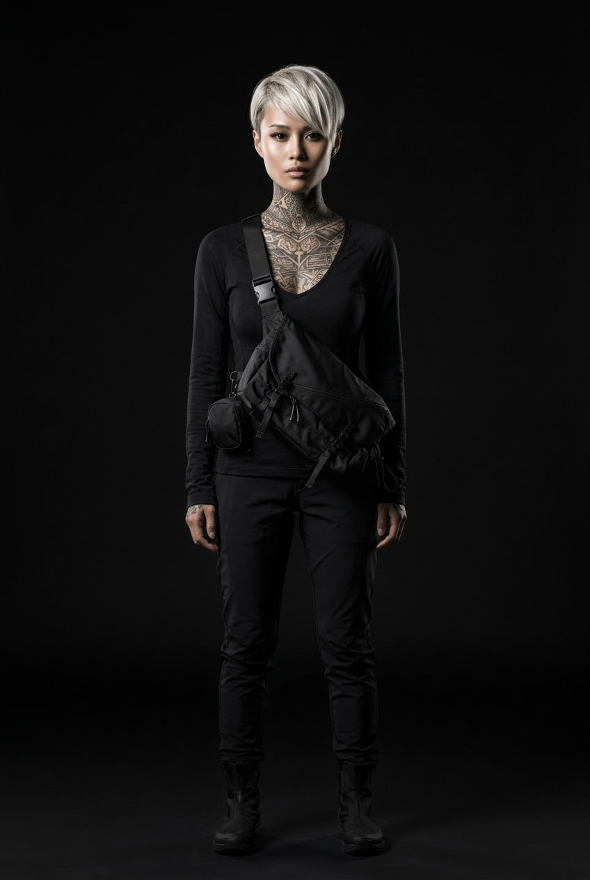 Techwear messenger bag