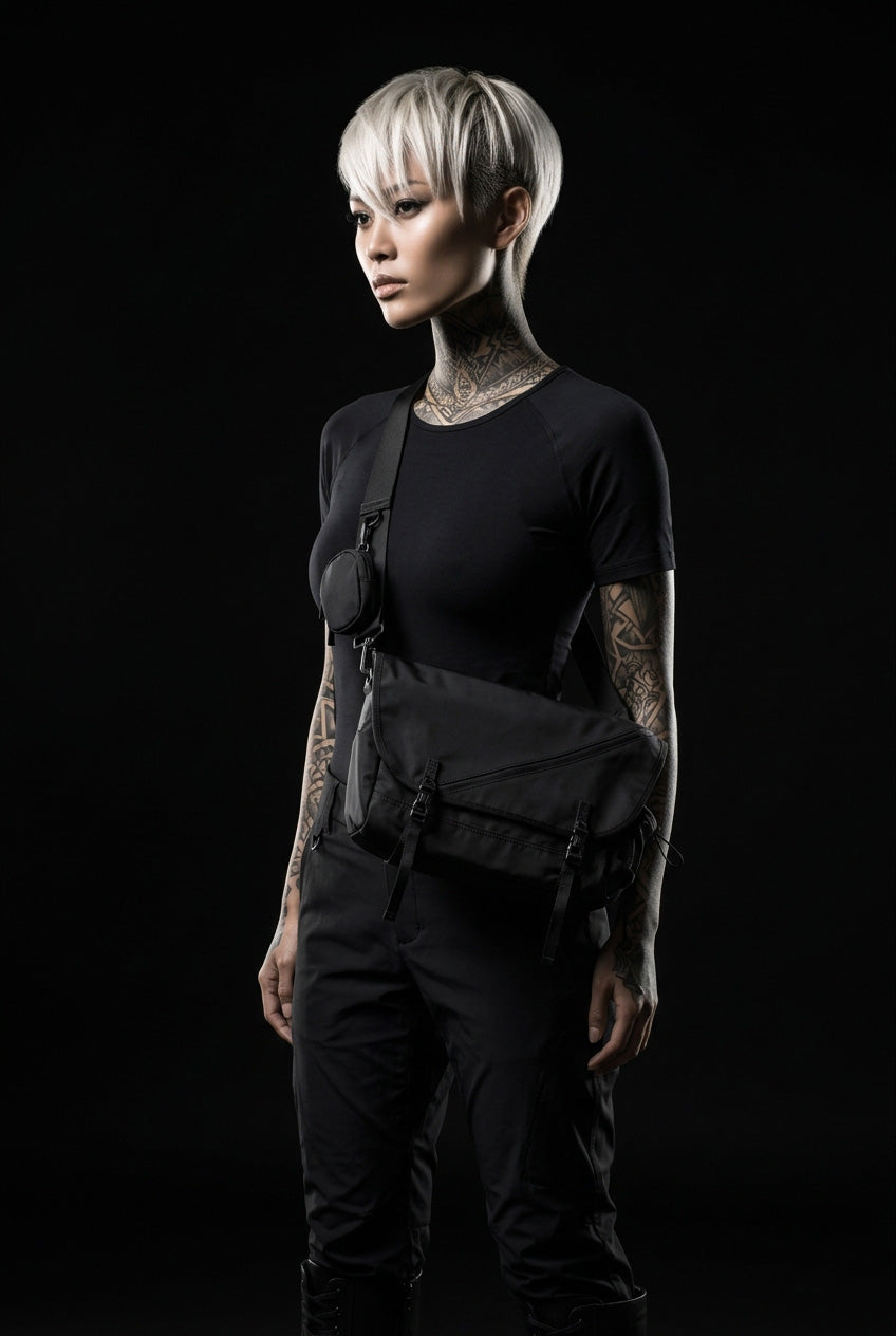 Techwear messenger bag