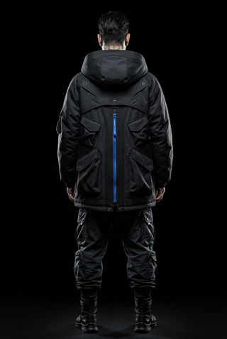 Techwear winterjacke