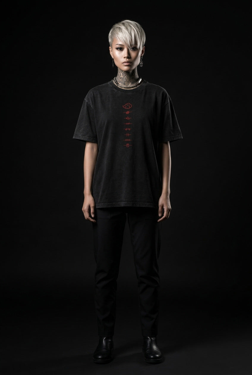 Streetwear T-Shirt schwarz