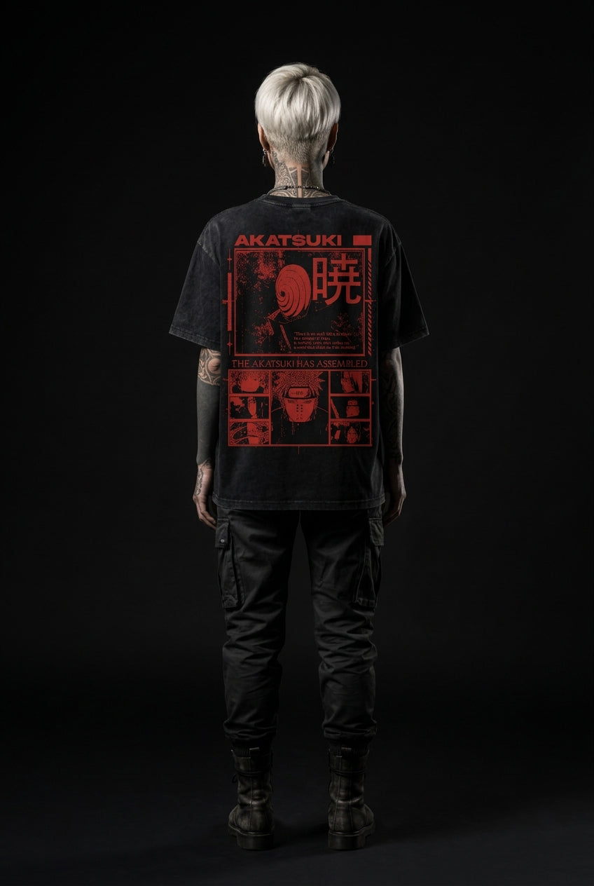 Streetwear T-Shirt schwarz