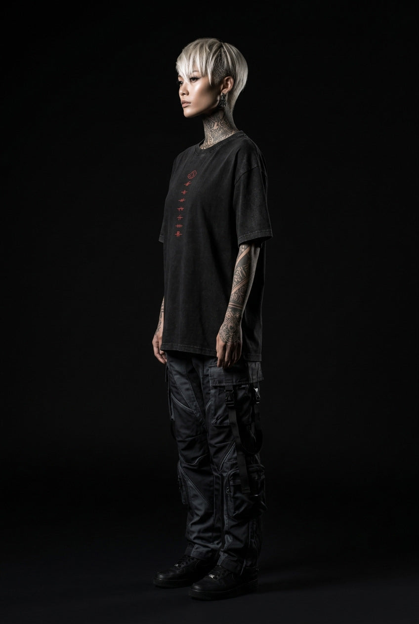Streetwear T-Shirt schwarz