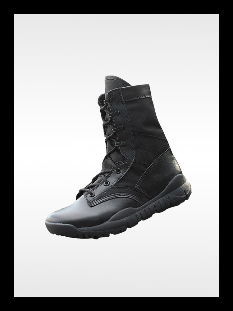 Black tactical boots nike online