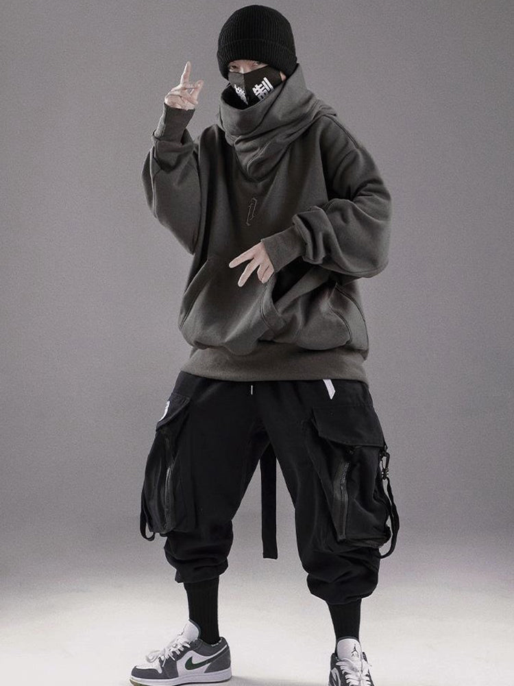 Grey techwear