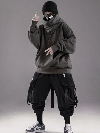 Grey techwear
