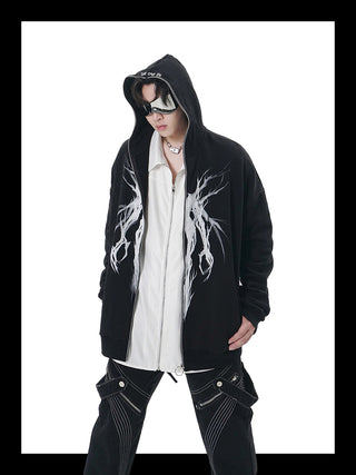 Full zip schwarz 
