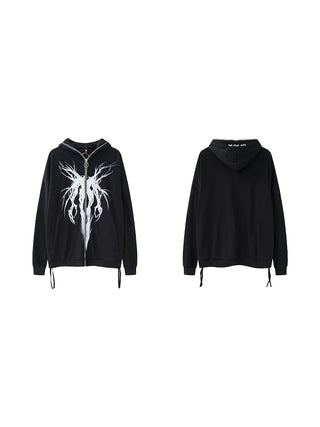 Full zip schwarz 