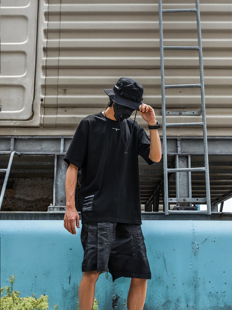 Streetwear T-Shirt schwarz