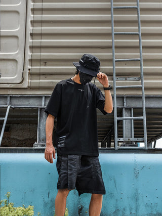 Streetwear T-Shirt schwarz